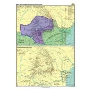 Dacia Romana. Etno-geneza poporului roman 100x140 cm CR-3207B