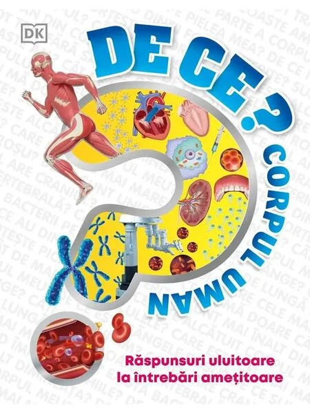 De ce? Corpul uman - Hardcover - Kreativ