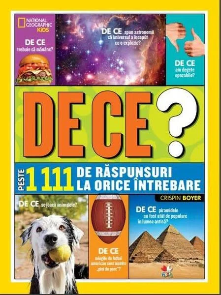 De ce? Peste 1111 răspunsuri la orice întrebare - Hardcover - Crispin Boyer - Litera mică