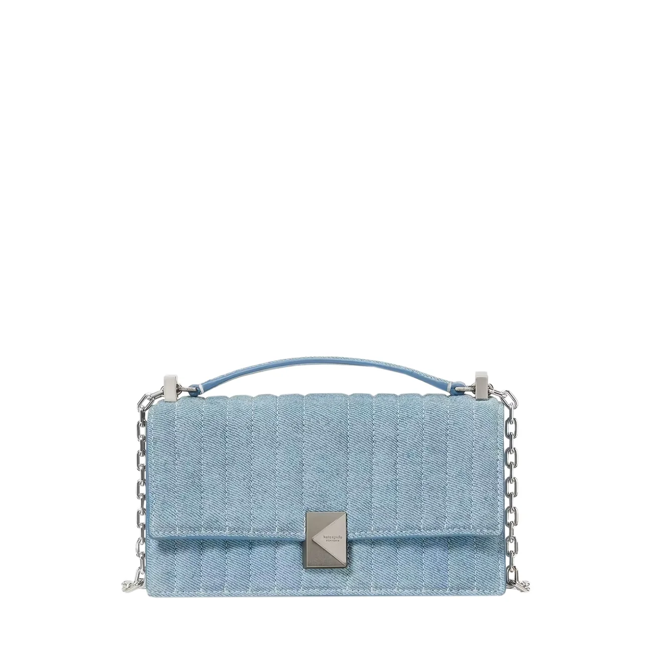 Deco quilted mini blue multi