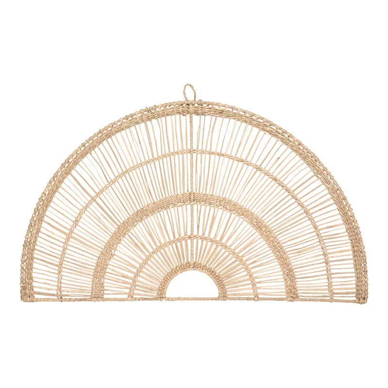 Decoratiune de perete, Natural, 60x1x35 cm