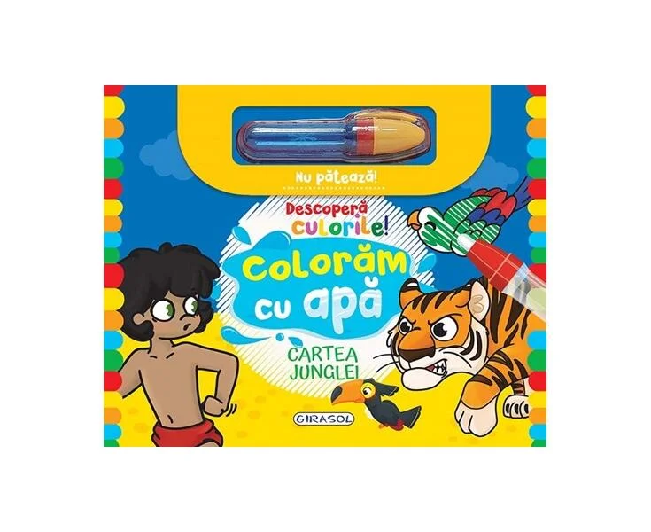Descoperă culorile! Cartea junglei - Hardcover - *** - Girasol