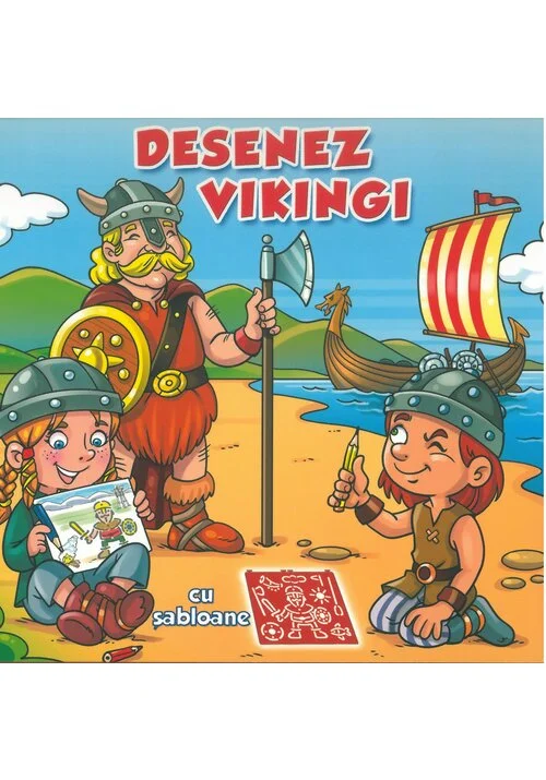 Desenez vikingi – cu sabloane