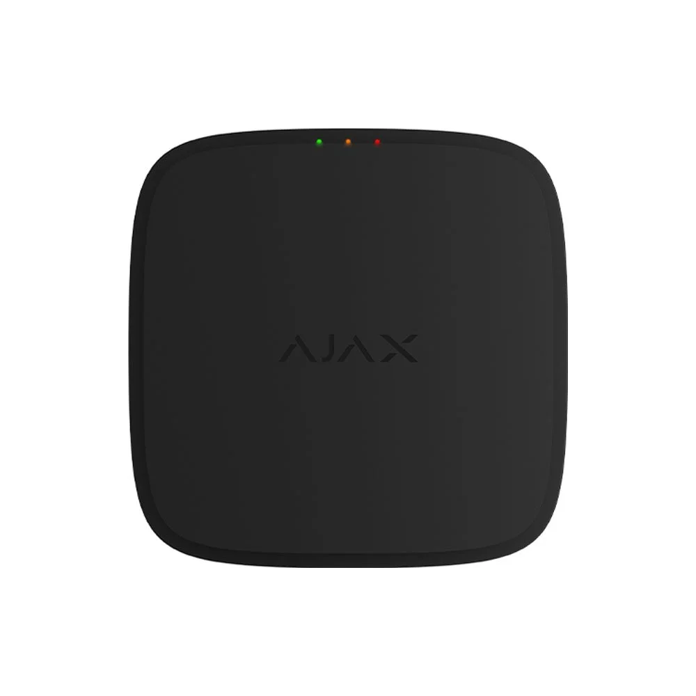 Detector de fum wireless adresabil Ajax FireProtect, EN54, 868.0 - 922.0 MHz, tamper, negru