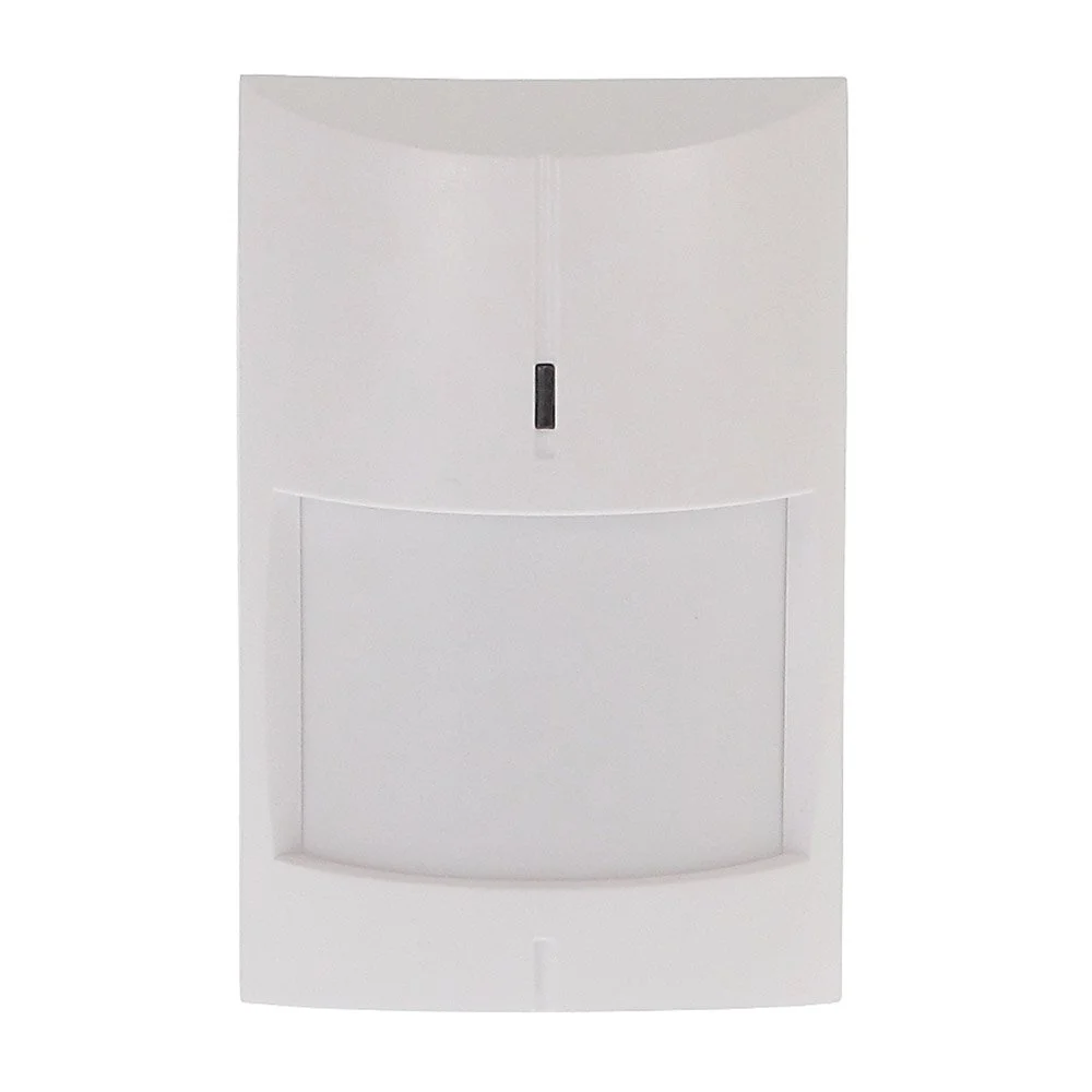 Detector de miscare digital dual PIR si MW Satel GREY PLUS, 15x11 m, 89 grade, ajustabil, anti-masking MW, pet immunity, alb, suport inclus