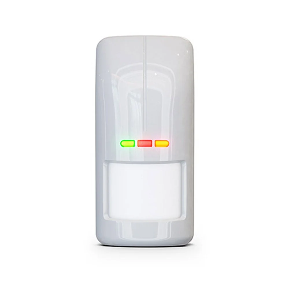 Detector de miscare exterior digital dual PIR si MW Satel OPAL PRO GY, 15 m, 100 grade, senzor crepuscular, antimasking, creep zone, pet immunity 20 kg, gri