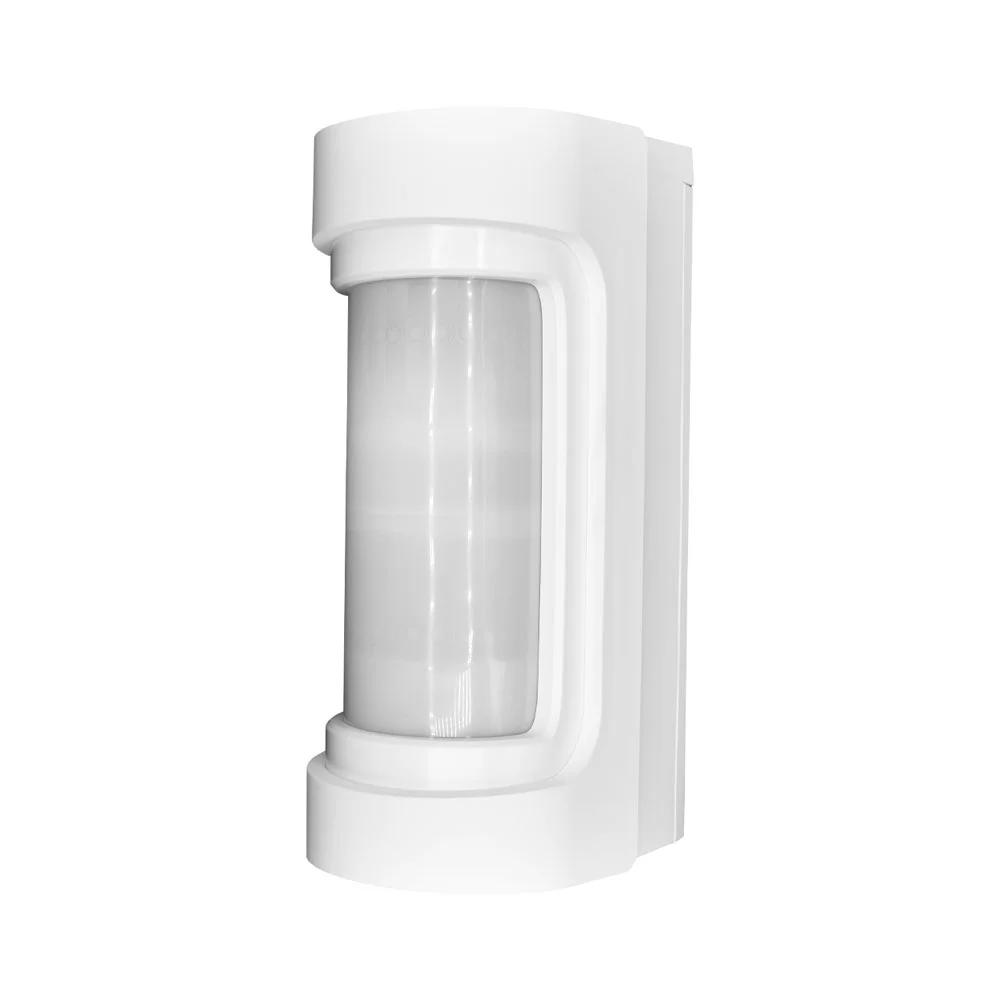 Detector de miscare exterior PIR si MW Optex VX Shield VXS-RDAM(W), 12 m, 90 grade, 16 zone, pet immunity, antimasking, alb