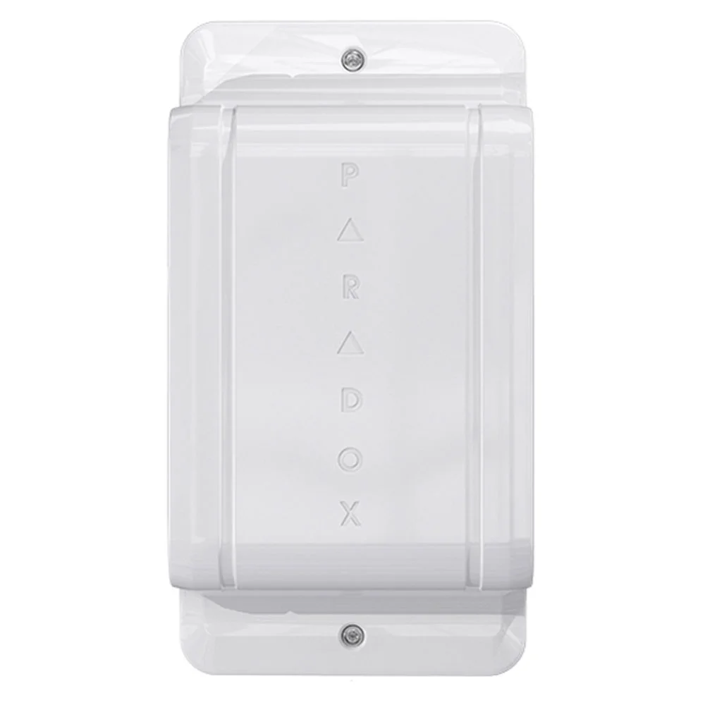 Detector de miscare wireless exterior dual PIR Paradox Envy NV780MR, 24 m, pet immunity, antimasking, 433/868 MHz