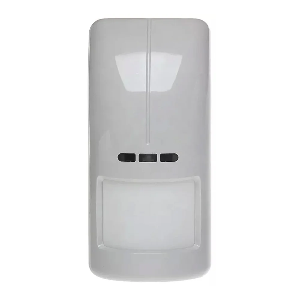 Detector de miscare wireless exterior dual-tech PIR Satel AOD-210 GY, 868 MHz, RF 2000 m, senzor temperatura si lumina, microunde, 16x16 m, tamper, pet immunity, autonomie 2 ani, gri