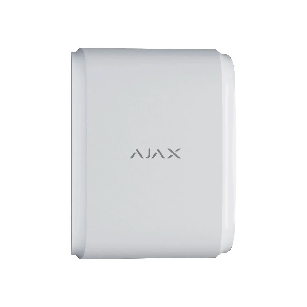 Detector de miscare wireless exterior PIR tip perdea Ajax DualCurtain Outdoor, 30 m, 4.5 grade, pet immunity, antimasking, 868 MHz, RF 1700 m