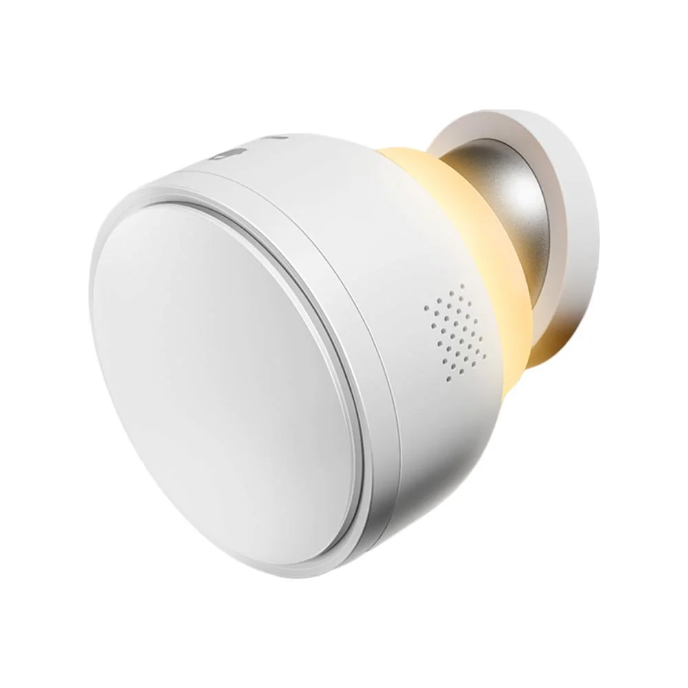 Detector de miscare wireless PIR Chuango DML-100, 10 m, 95 grade, lumina de veghe, pet immunity, sirena, 60 zile autonomie