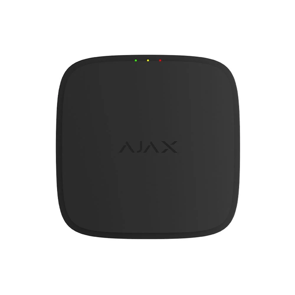 Detector de temperatura wireless adresabil cu sirena Ajax FireProtect, EN54, 868.0 - 922.0 MHz, tamper, 95dB, negru