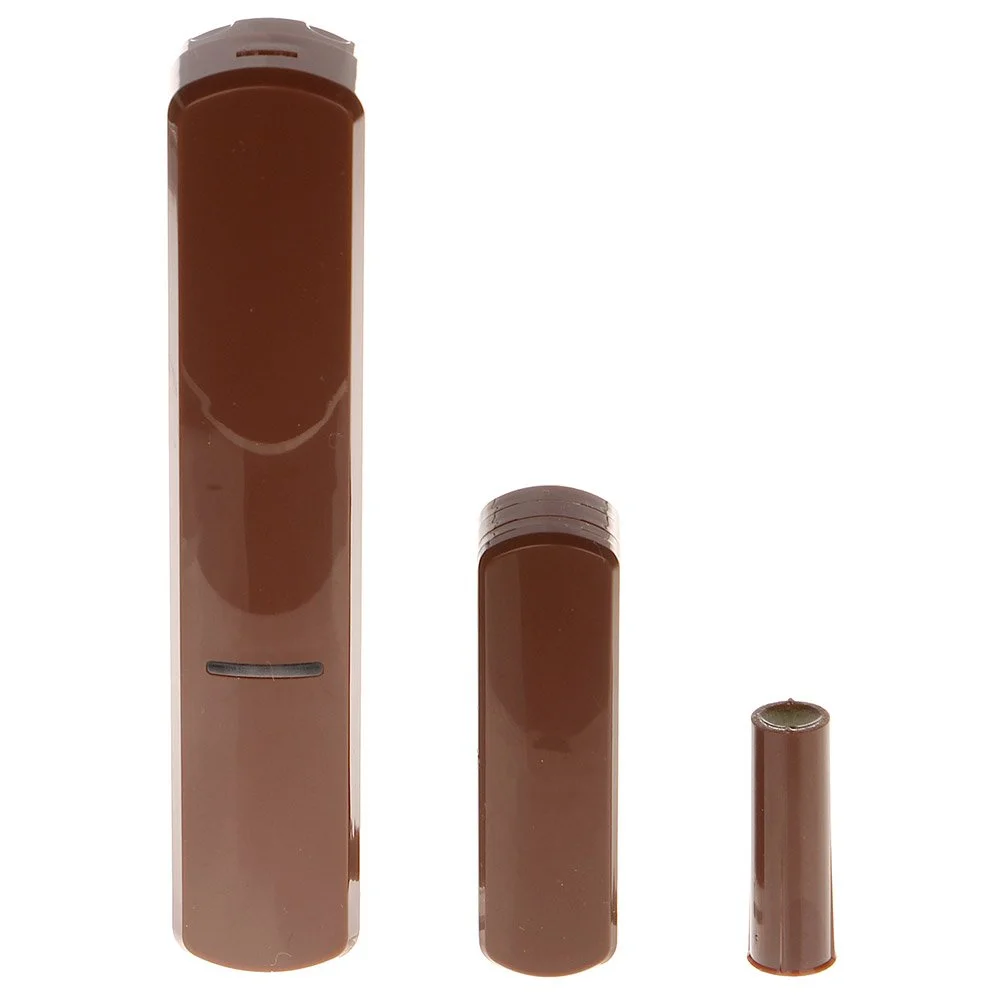 Detector multifunctional cu fir Satel XD-2 BR, 3 m, contact magnetic/detector de soc/detector de inundatie, tamper, maro