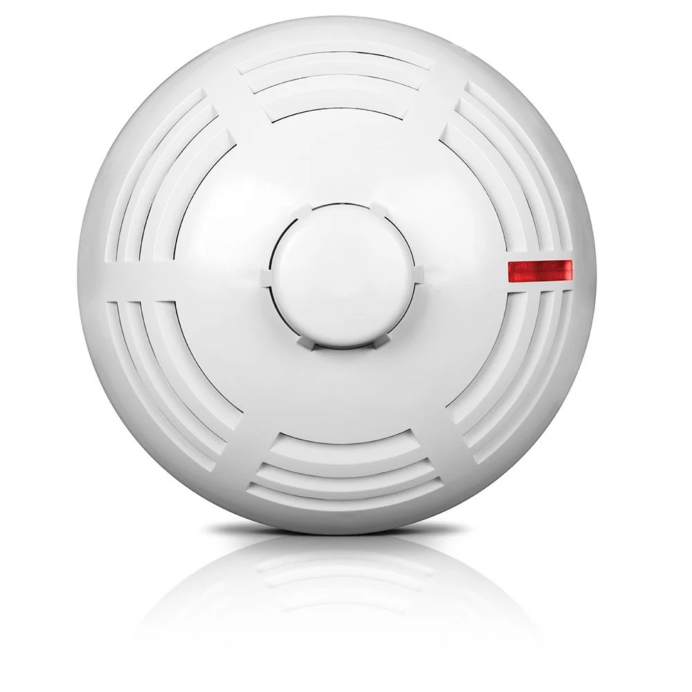 Detector optic de fum si caldura adresabil Satel DMP-400, 54 - 65 grade, ajustabil, compatibil cu ACSP-402