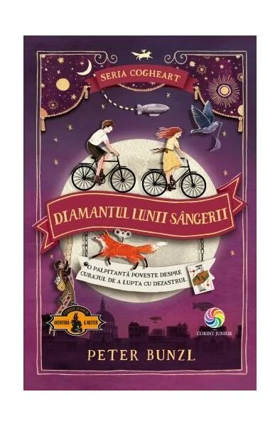 Diamantul lunii sângerii (Vol. 2) - Hardcover - Peter Bunzl - Corint Junior