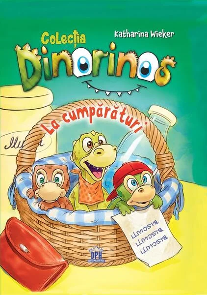 Dinorinos - La cumpărături (vol. 2) - Paperback brosat - Katharina Wieker - Didactica Publishing House