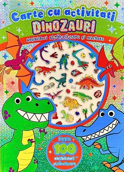 Dinozauri. Carte cu activități - Hardcover - *** - Flamingo