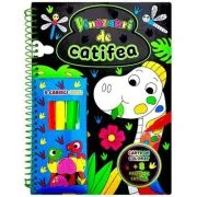 Dinozauri de catifea. Cu 3 carioci neon