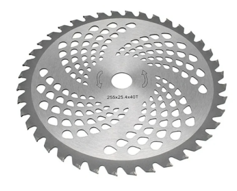 Disc cu dinti vidia 255x25.4x40T pentru motocoasa ONDULAT model ROTUND MX1024