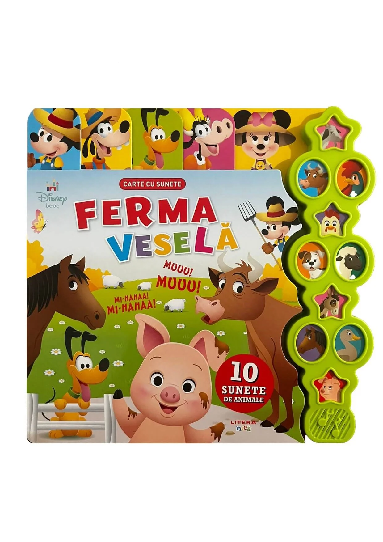Disney Bebe. Ferma vesela. Carte cu sunete