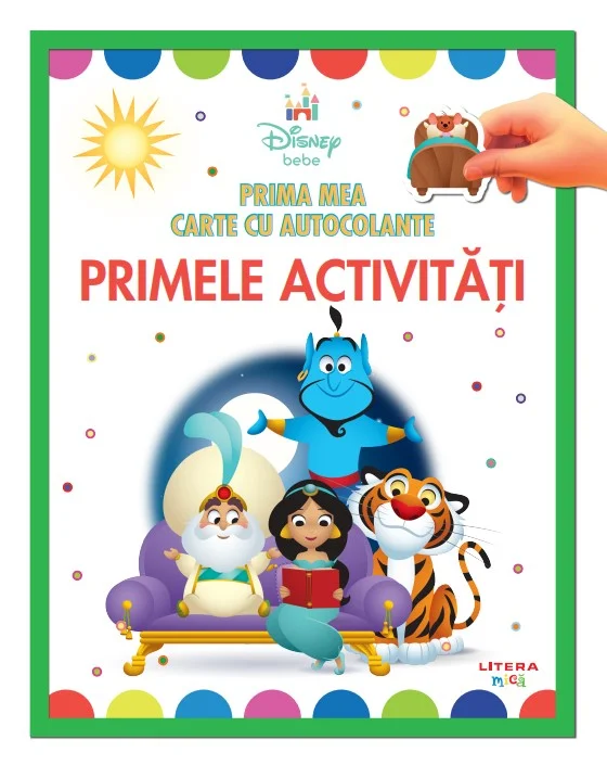 Disney bebe. Prima mea carte cu autocolante. Primele activitati
