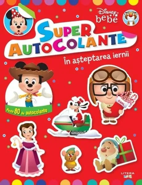 Disney bebe. Super Autocolante. În așteptarea iernii - Paperback - Disney - Litera mică