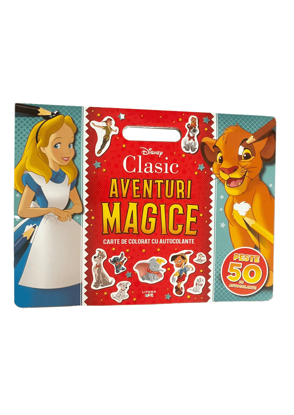 Disney Clasic. Aventuri magice. Carte de colorat cu autocolante
