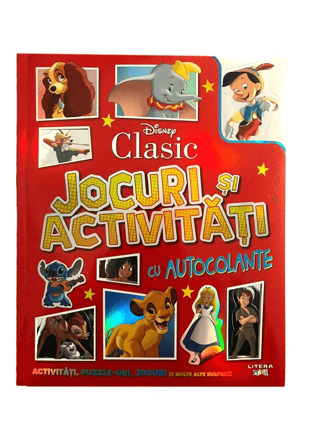 Disney Clasic. Jocuri si activitati cu autocolante