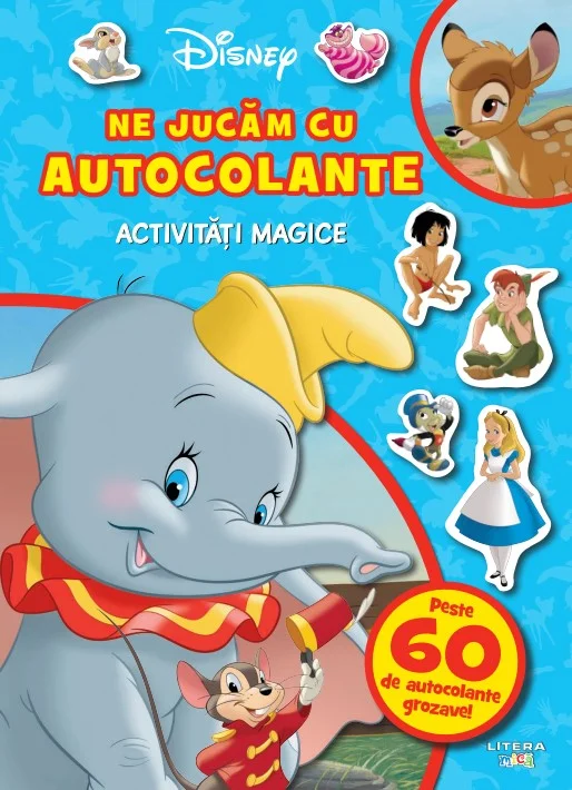 Disney Clasic. Ne jucam cu autocolante. Activitati magice