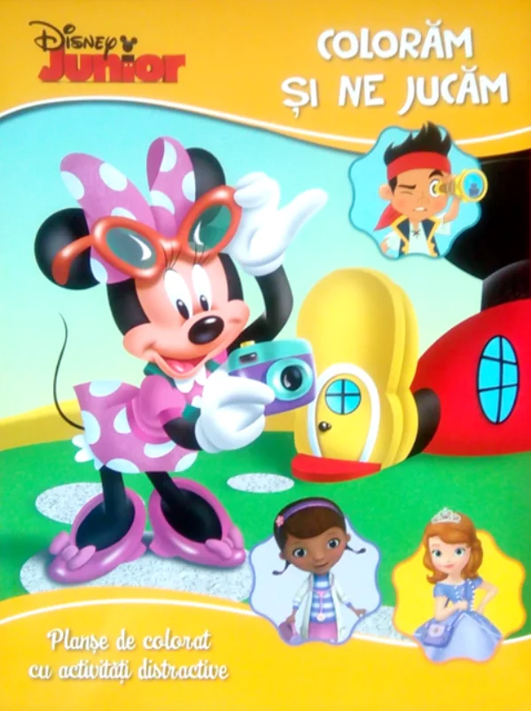 Disney Junior. Colorăm și ne jucăm
