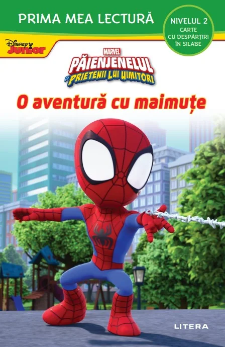 Disney Marvel. Paienjenelul si prietenii lui uimitori. O aventura cu maimute (Nivelul 2 Carte cu despartiri in silabe)