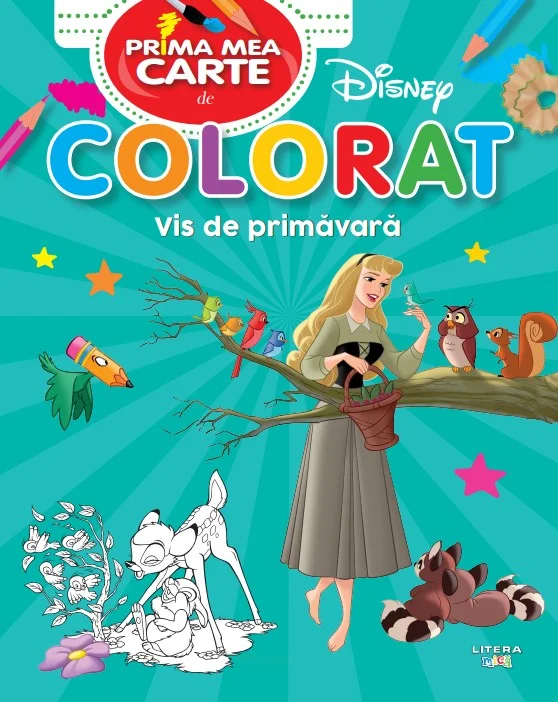 Disney. Prima mea carte de colorat. Vis de primavara