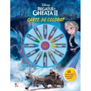 Disney. Regatul de gheata 2. Carte de colorat. 12 creioane mici pentru maini de pitici - Disney