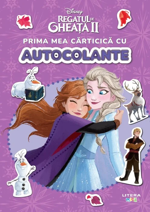 Disney. Regatul de gheata II. Prima mea carticica cu autocolante