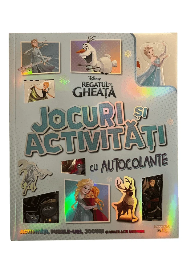 Disney. Regatul de gheata. Jocuri si activitati cu autocolante