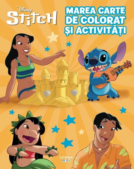 Disney. Stitch. Marea carte de colorat si activitati