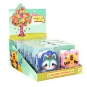 Display brelocuri carnetel Santoro Bangoberry, 14 bucati, design Tiggy si Remy