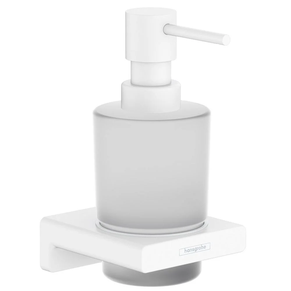 Dozator sapun lichid culoare alb mat Hansgrohe AddStoris 41745700