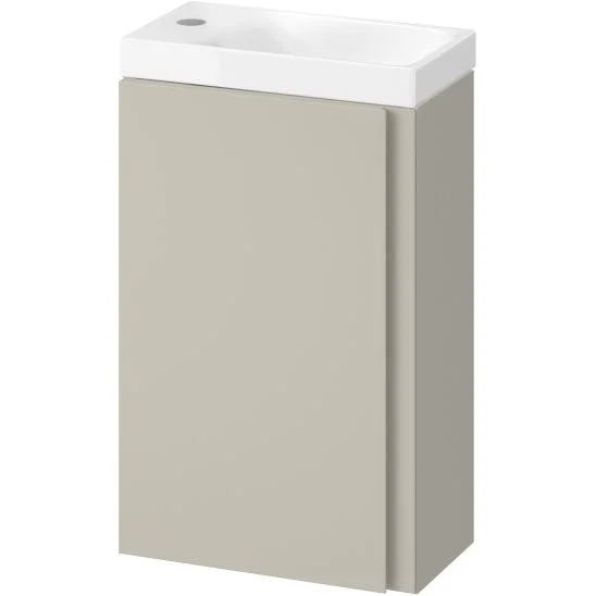 Dulap baie suspendat cu lavoar inclus 40 cm, casmir, Cersanit Moduo