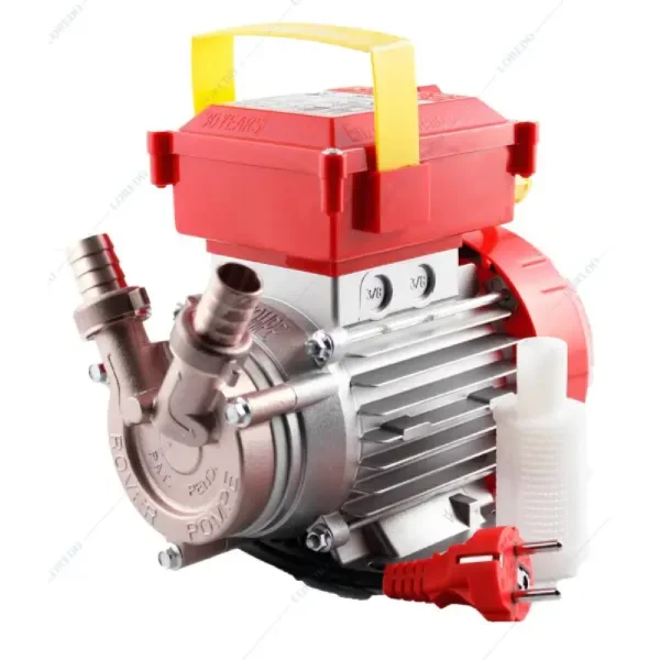 Electropompa Novax 20 B 95C 1450RPM, inoxodabila,  pentru transvazare lichide alimentare fierbinti, bere, lapte, suc, vin