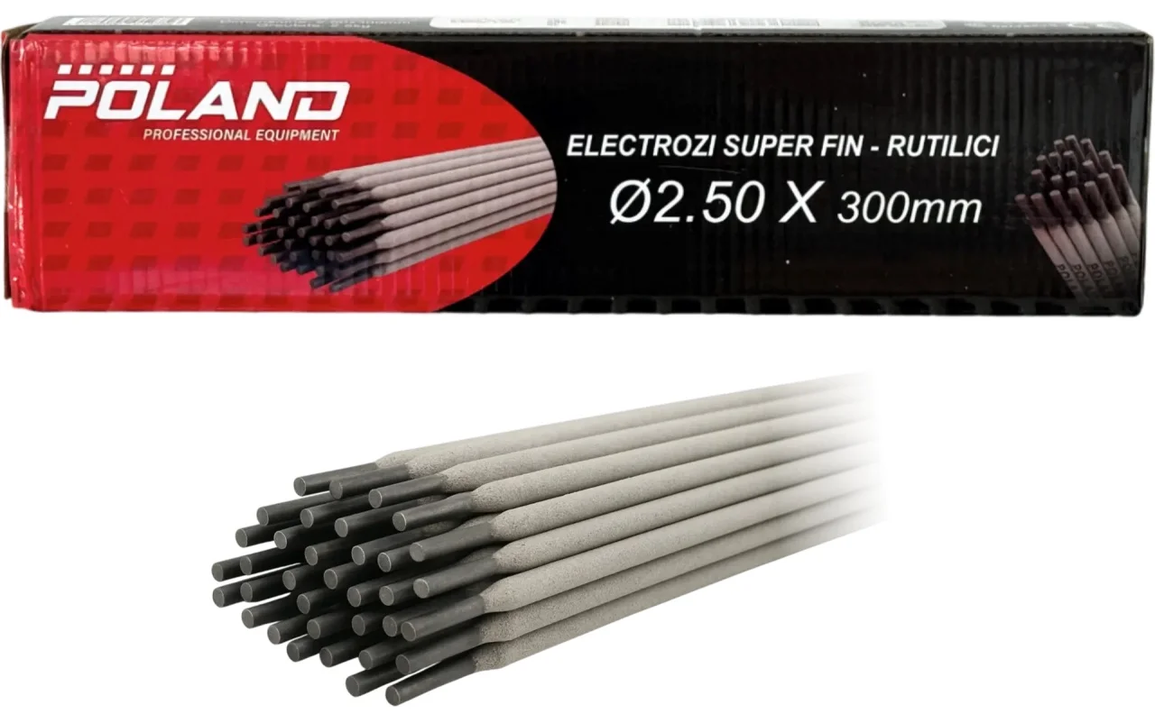 Electrozi rutilici sudura 3.25mm x 350mm, 2.5kg, Super Fin Poland – B1691