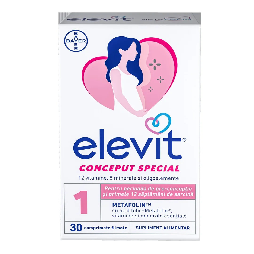 Elevit 1, 30 comprimate, Bayer