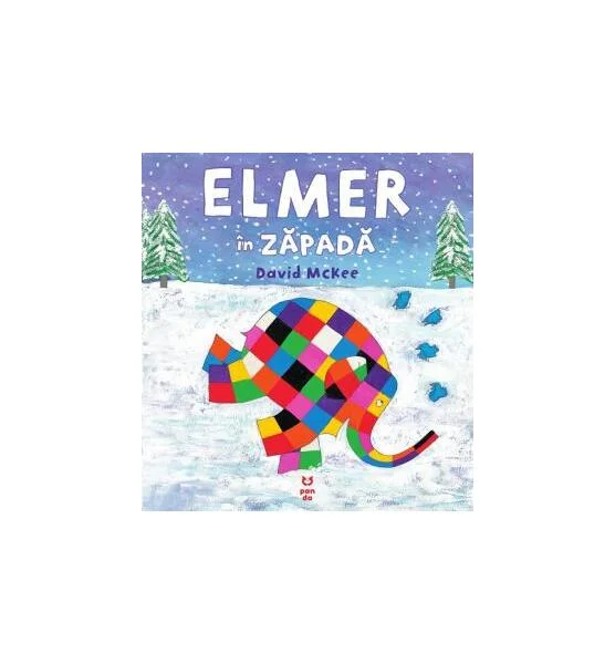 Elmer în zăpadă - Paperback brosat - David McKee - Pandora M