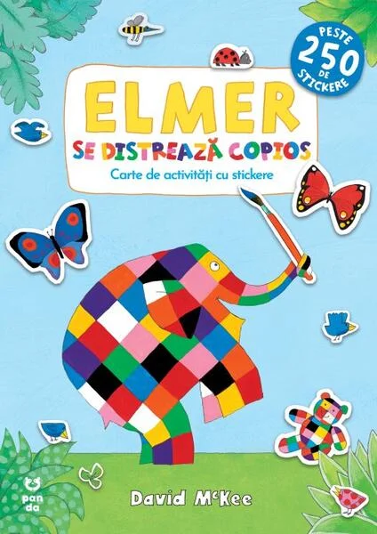 Elmer se distrează copios - Paperback brosat - David McKee - Pandora M