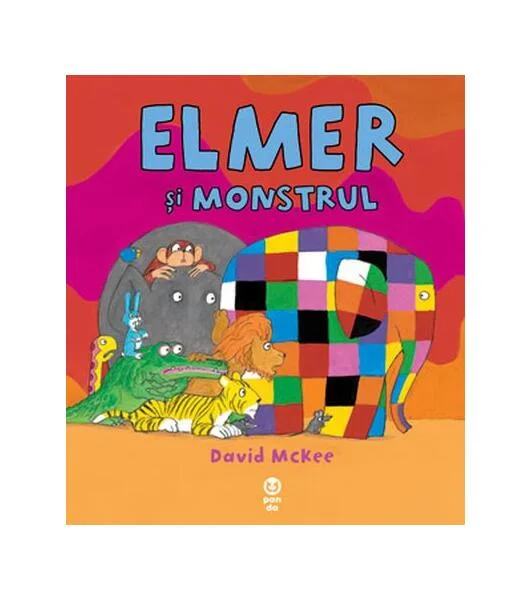 Elmer şi monstrul - Paperback - David McKee - Pandora M