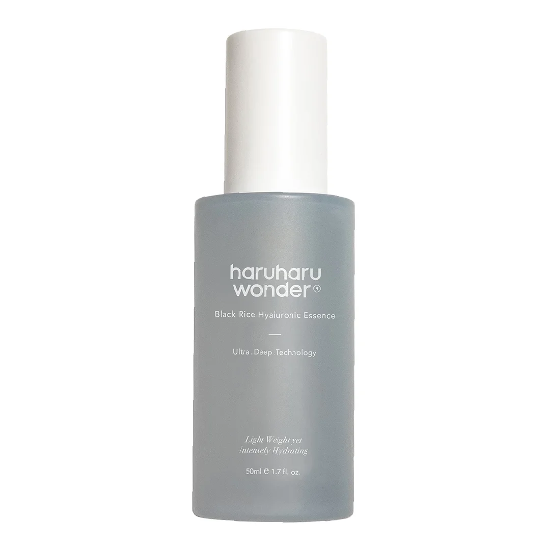 Emulsie de fata Black Rice Hyaluronic Essence, 50 ml, Haruharu