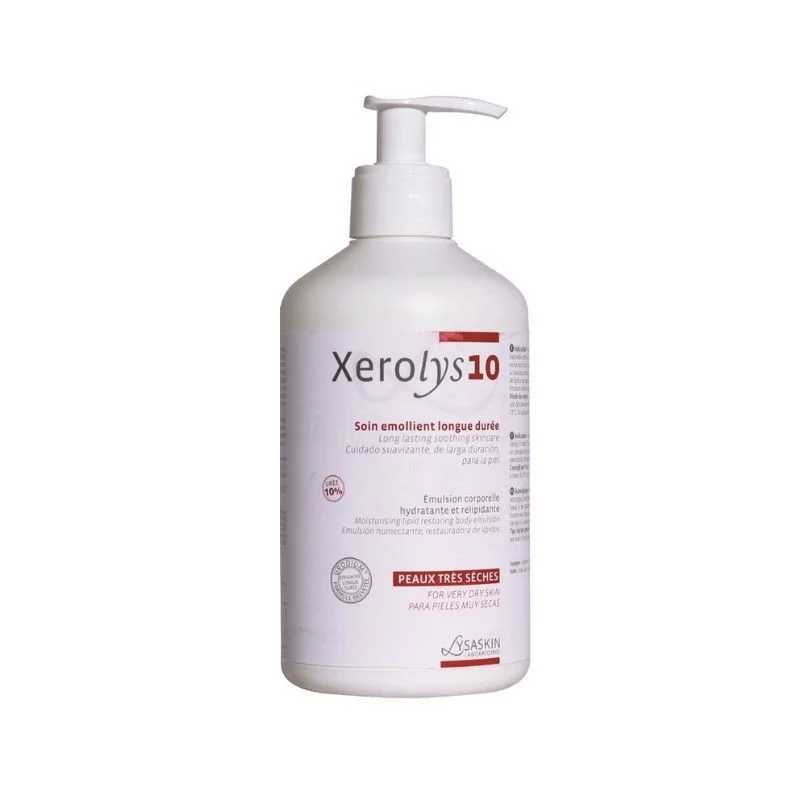 Emulsie pentru piele uscata Xerolys 10, 500ml, Lab Lysaskin