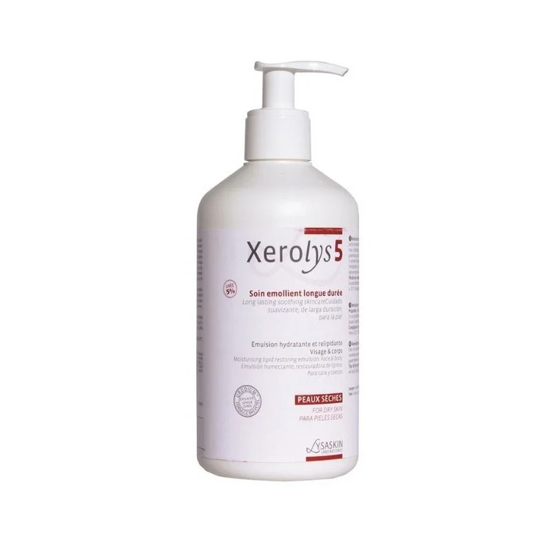 Emulsie pentru piele uscata Xerolys 5, 200ml, Lab Lysaskin