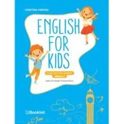 English for kids Caiet de lucru pentru clasa 1, editie alb-negru 2026 - Cristina Mircea