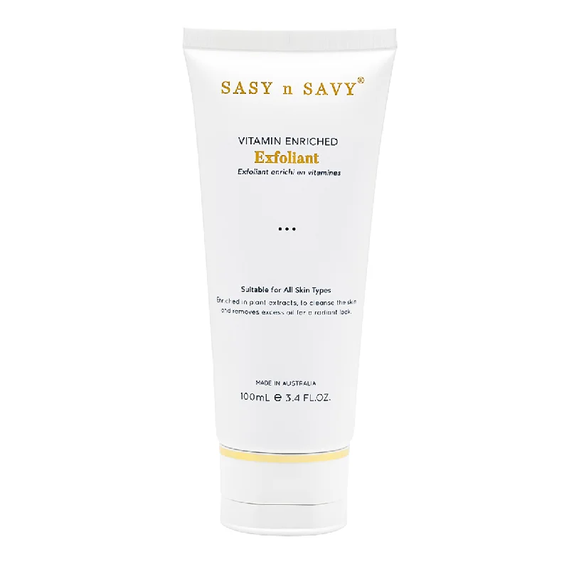 Exfoliant fata cu vitamine, 100ml, Sasy n Savy